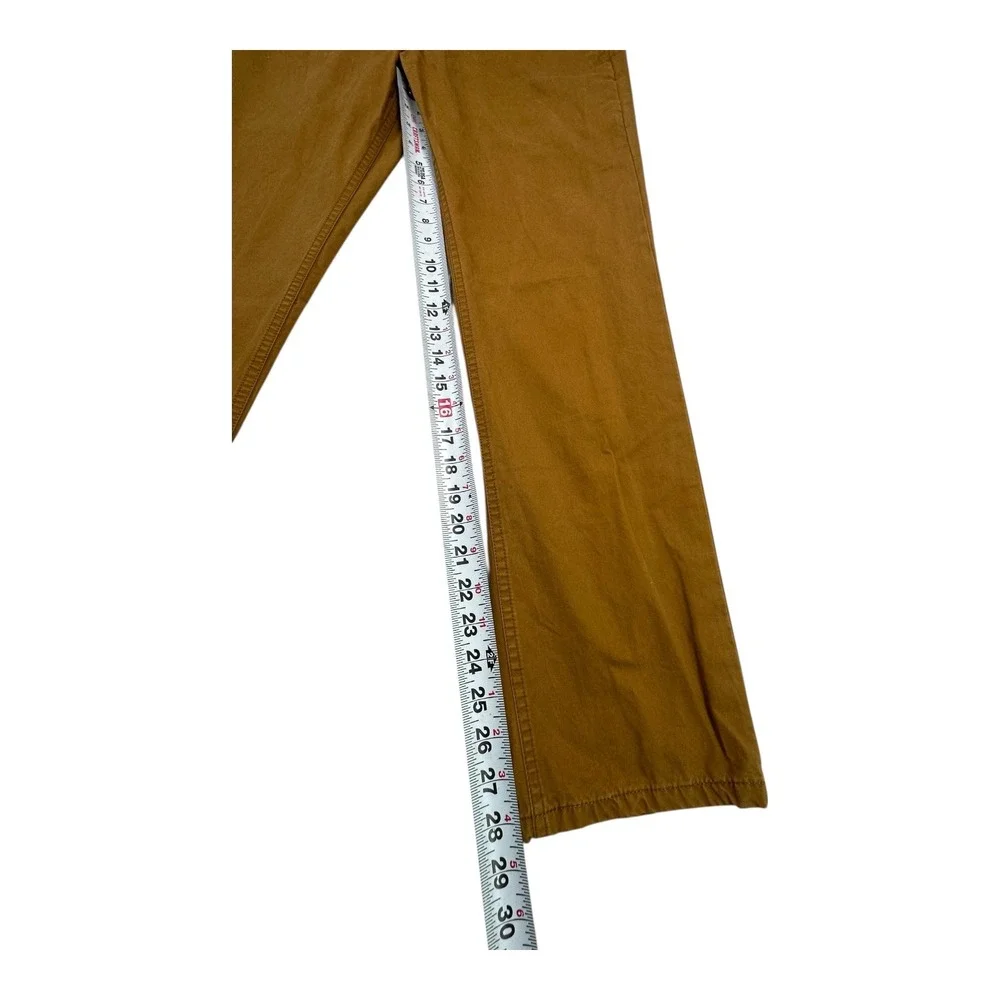 Levi Strauss Co Mens Brown Cotton‎ Twill Chinos Pants W30 L30